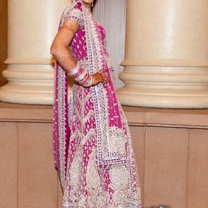 Indian/Punjabi Pink Lehenga choli